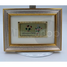 Italia 90 raro quadro quadretto  nuovo 